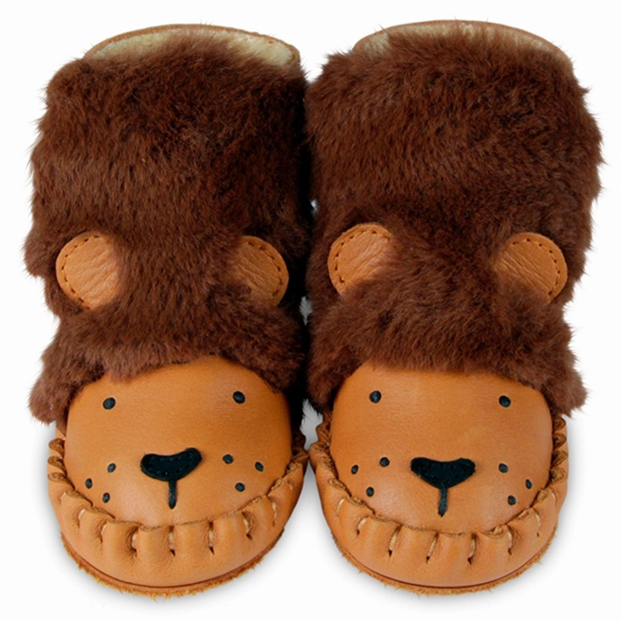 Comfort-Driven Donsje Baby Kapi Exclusive Lining Leo Camel