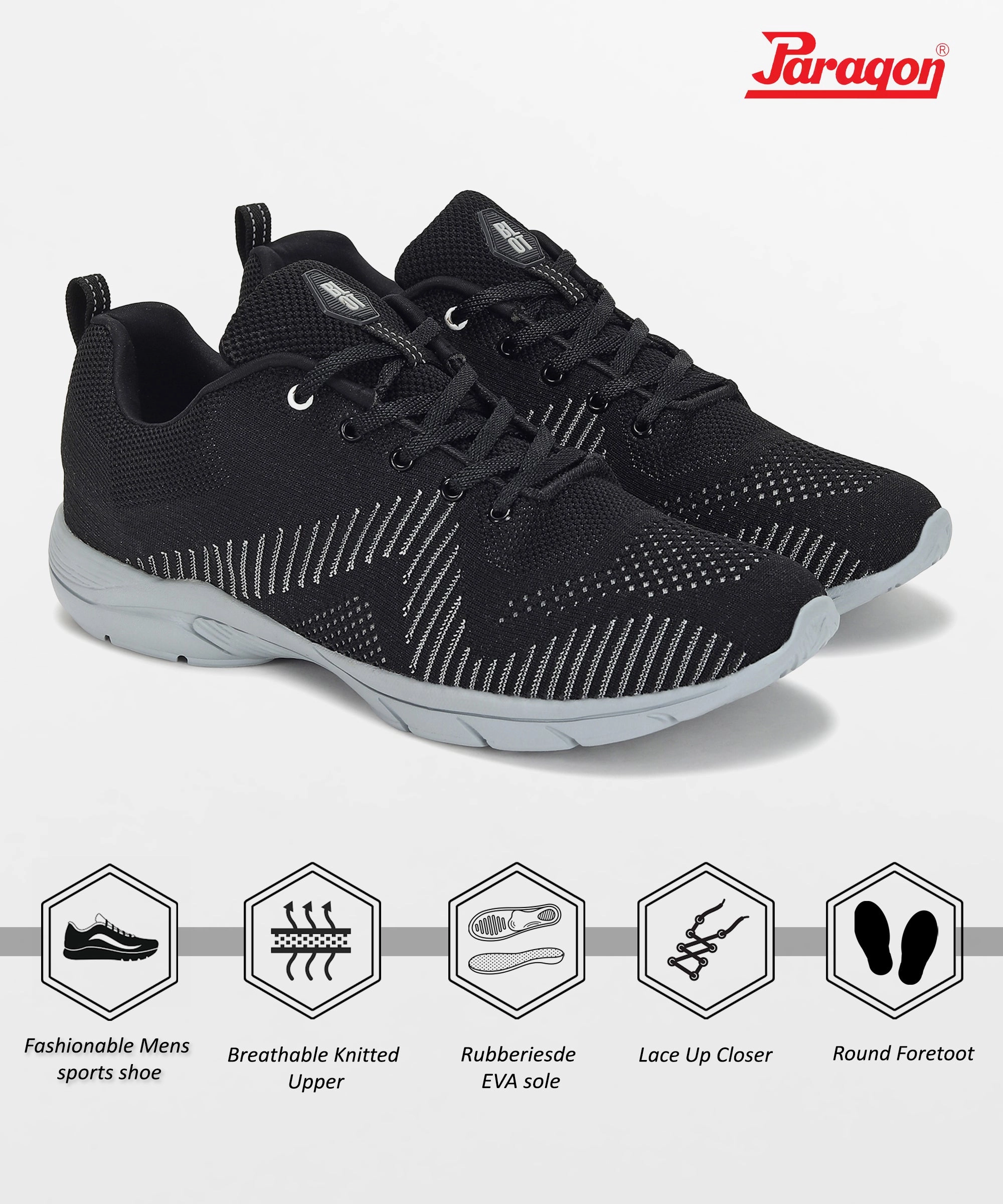 Paragon Blot Fbk1224G Men Casual Shoes | Stylish Walking Outdoor Shoes For Everyday Wear | Smart & Trendy Design  | Comfortable Cushioned Soles Essence Wear