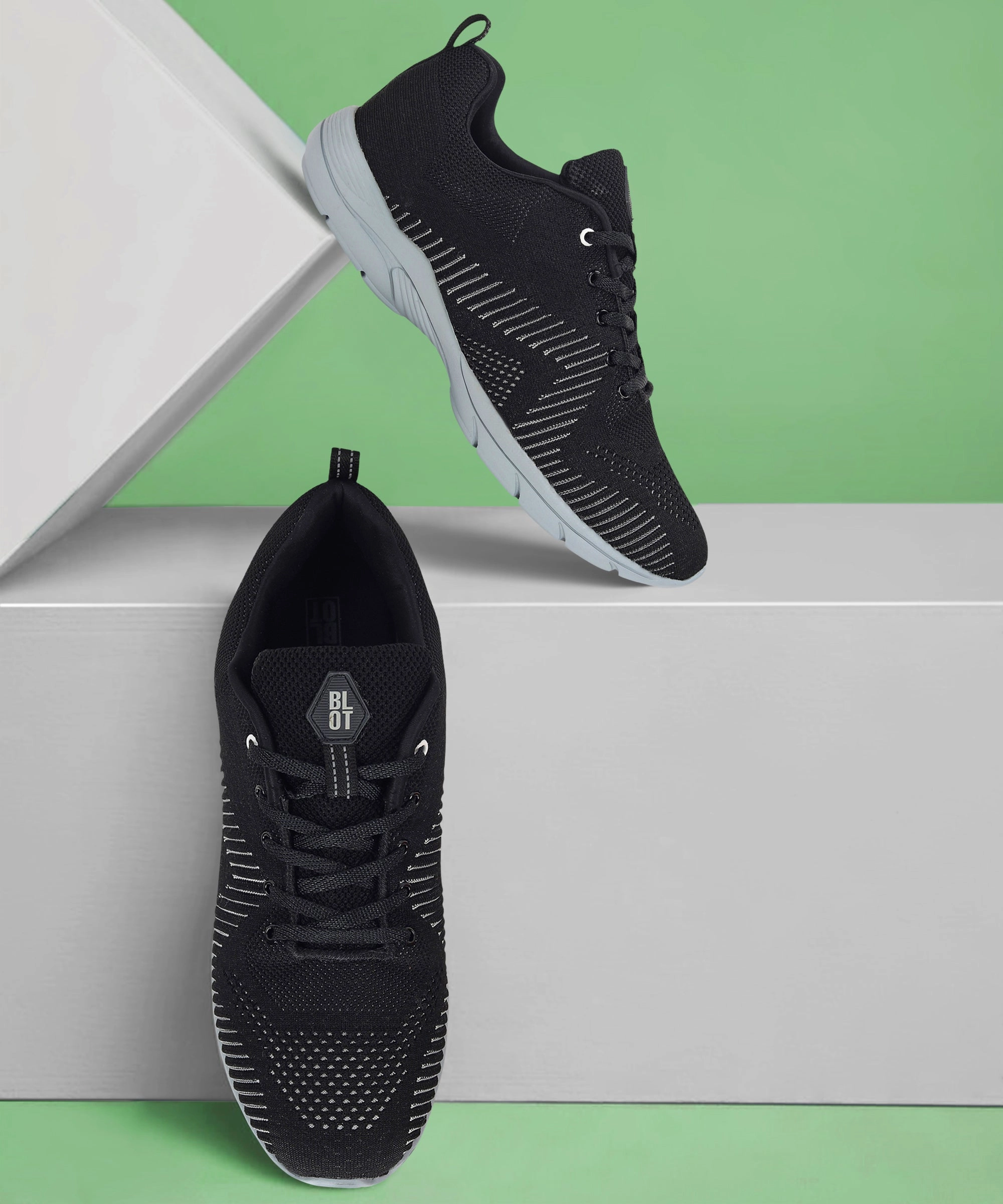 Chill-Crafted Visual Ease Paragon Blot Fbk1224G Men Casual Shoes | Stylish Walking Outdoor Shoes For Everyday Wear | Smart & Trendy Design  | Comfortable Cushioned Soles