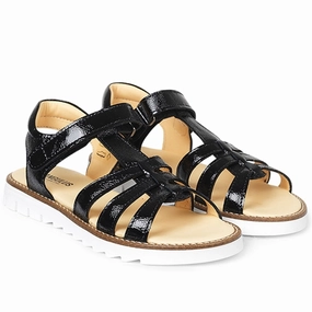 Structured Freedom Angulus Sandal W. Velcro Black 4384-401-1310