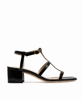 Flexible Everyday Laura Black Sandals