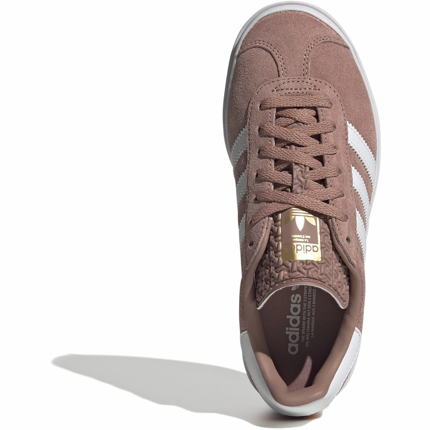 Adidas Originals Warm Clay/Ftwr White/Gold Met. Gazelle Bold J Sneakers All-Day Rhythm