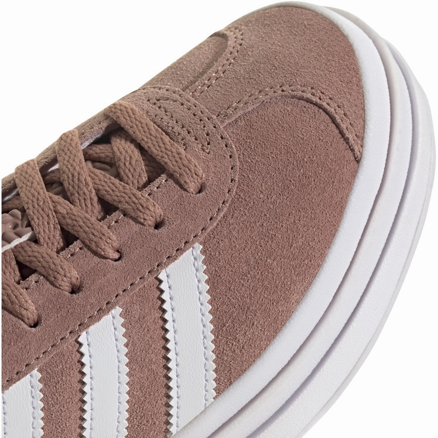 Adidas Originals Warm Clay/Ftwr White/Gold Met. Gazelle Bold J Sneakers Core Movement Sleek Mindset