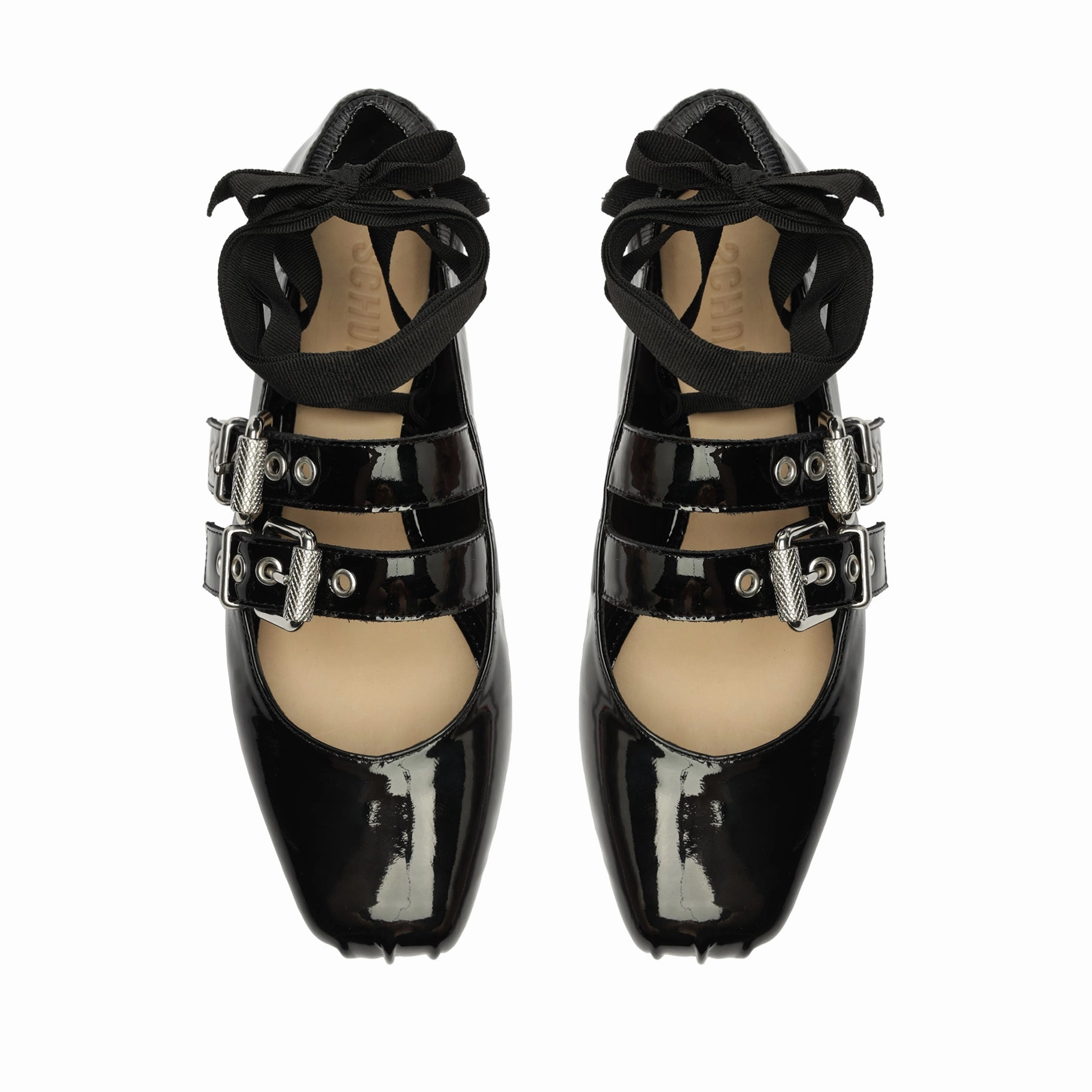 Raika Patent Leather Flat Essential Edge