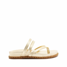 Rania Sporty Metallic Leather Sandal Adaptive Edge