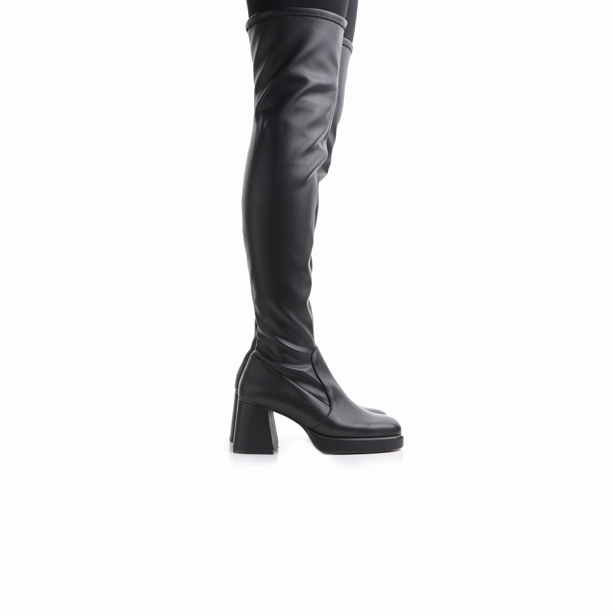 Flow With Confidence Low-Key Bold Oakwood Black Stretch