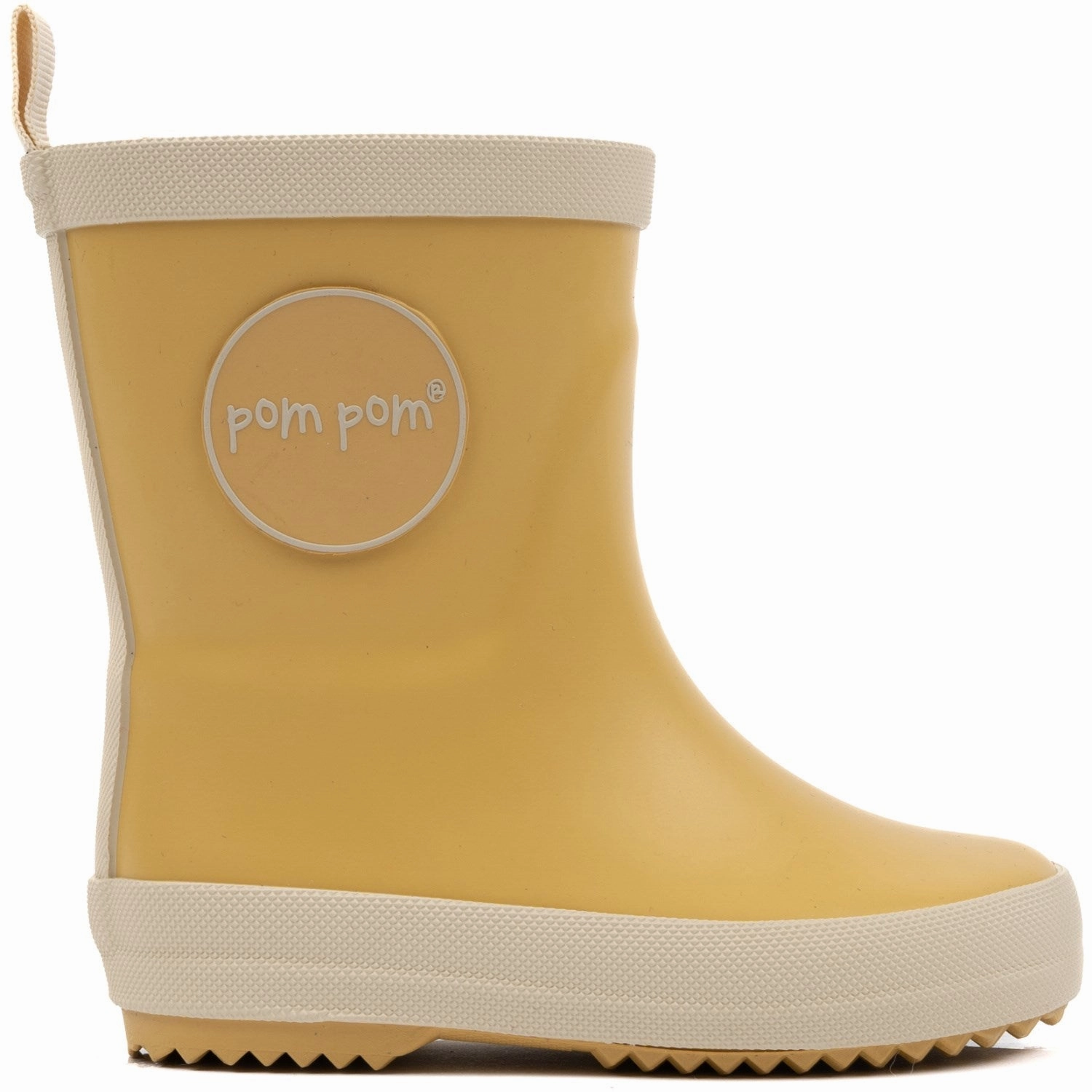 Pom Pom Dusty Yellow Gumboots? Solid Comfort All Ways Movement-Inspired