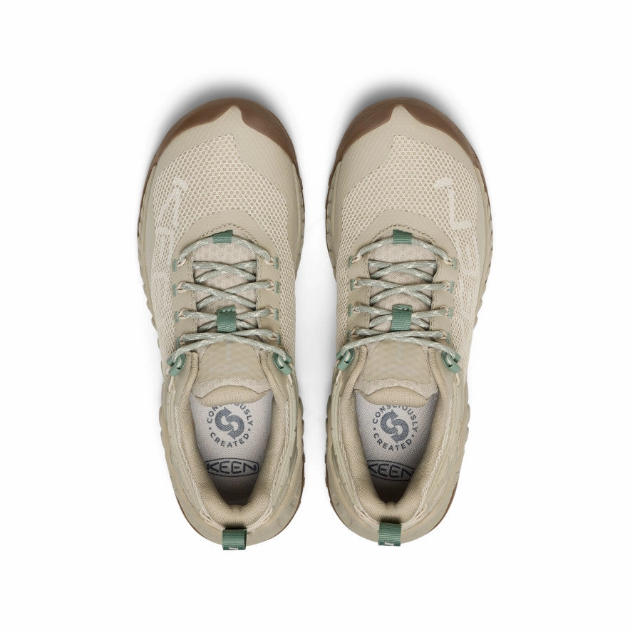 Ready For Change Women'S Nxis Evo Waterproof Shoe  |  Abbey Stone/Iceberg Green