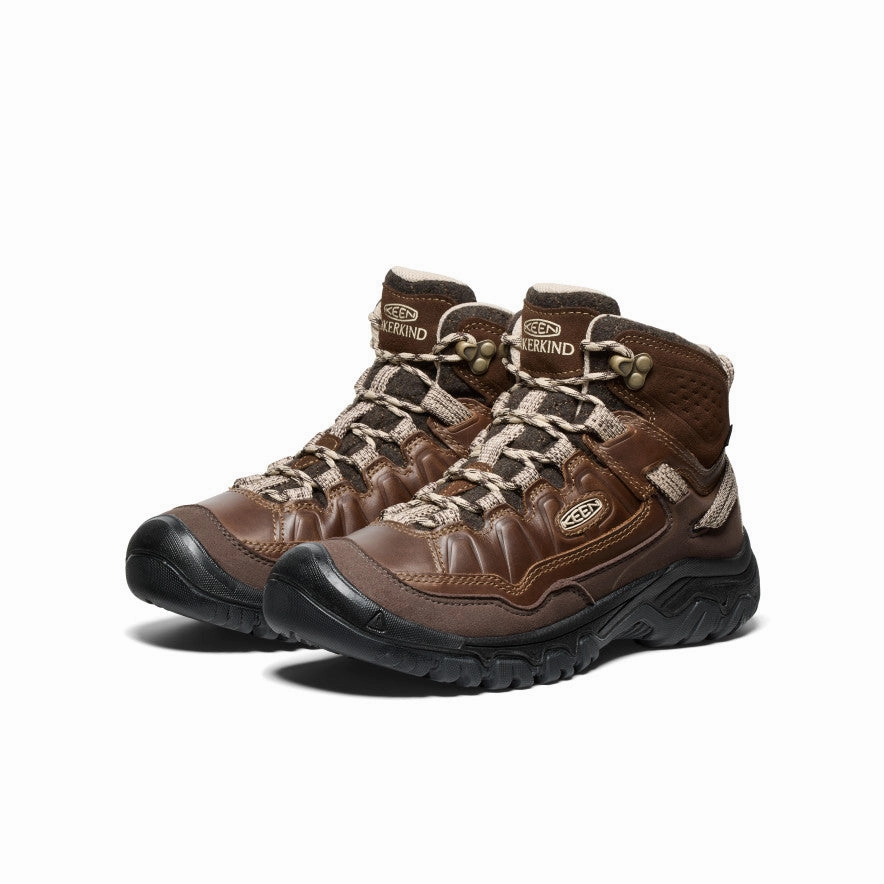Modern Rhythm Clean Dailywear Women'S Targhee Iv Waterproof Hiking Boot X Hikerkind  |  Dark Earth/Dark Earth