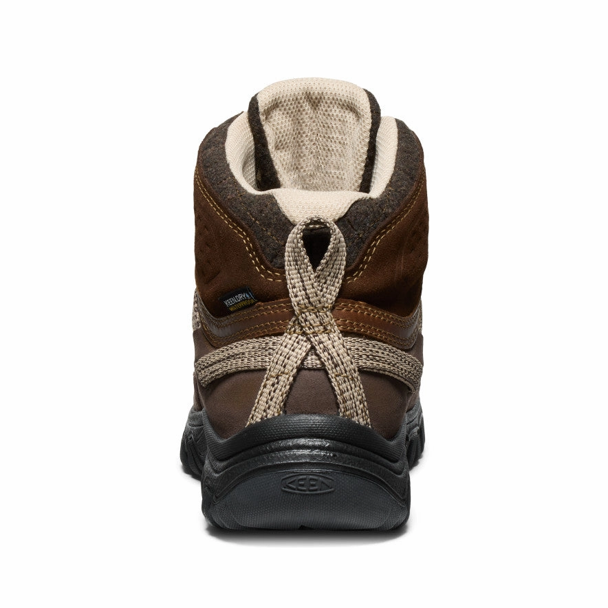 Integrated Lifestyle Form In Action Women'S Targhee Iv Waterproof Hiking Boot X Hikerkind  |  Dark Earth/Dark Earth