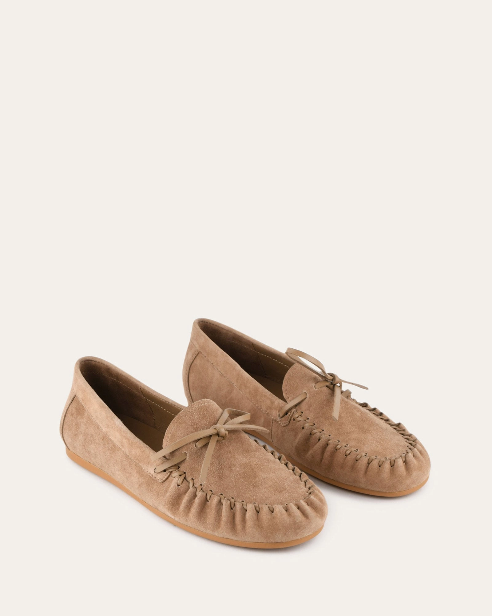 Cool Experience Griffin Loafers Latte Suede