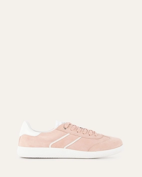 Clean Profile Lola Sneakers Rose Pink Suede
