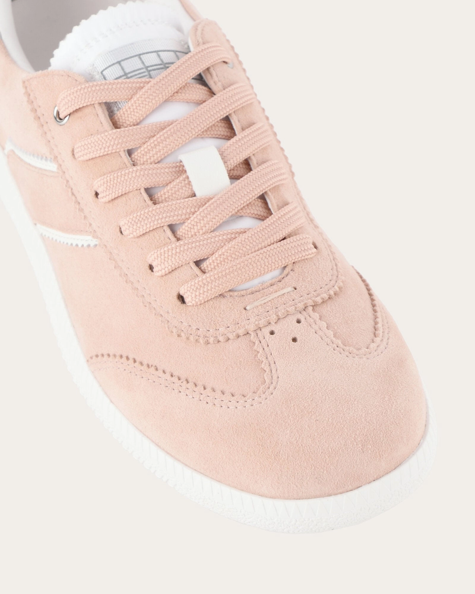Lola Sneakers Rose Pink Suede Streamlined Pieces