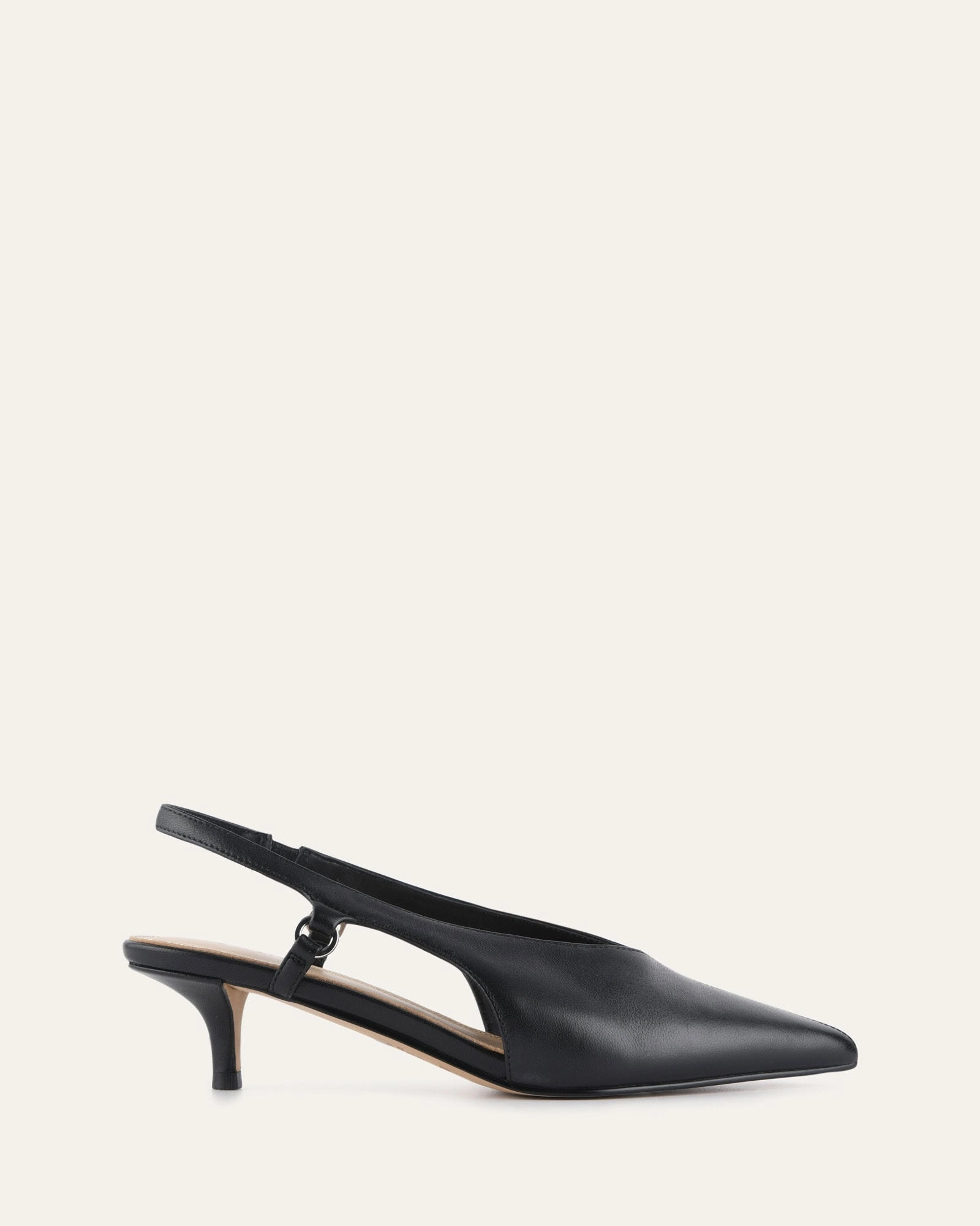 Evolved Form Adapt Your Pace Ronnie Low Heels Black Leather