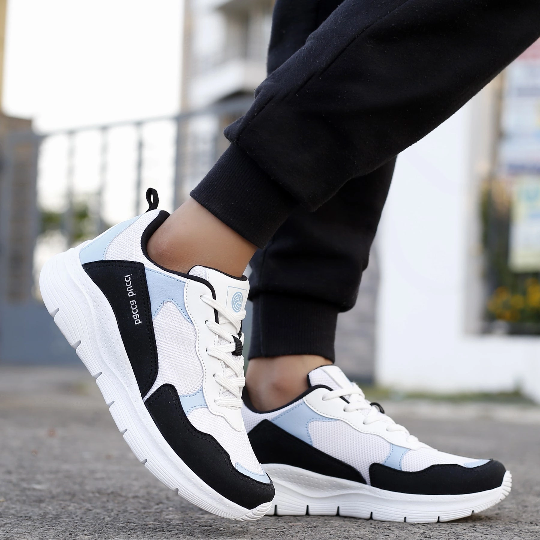 Bacca Bucci Wave Women Chunky Sneakers | Casual Fashion Lightweight Sole Platform Shoes Bold Looks Form And Function