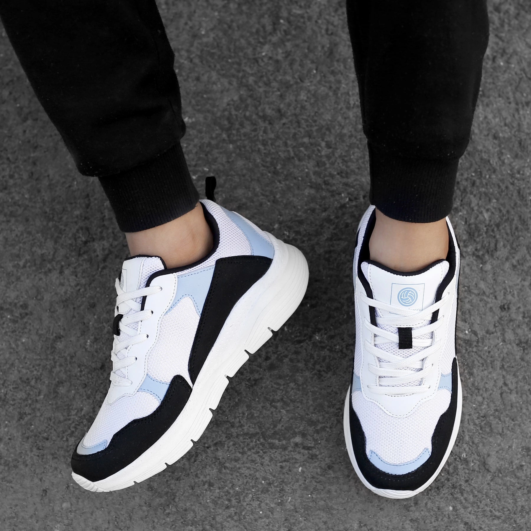 Designed To Explore Bacca Bucci Wave Women Chunky Sneakers | Casual Fashion Lightweight Sole Platform Shoes
