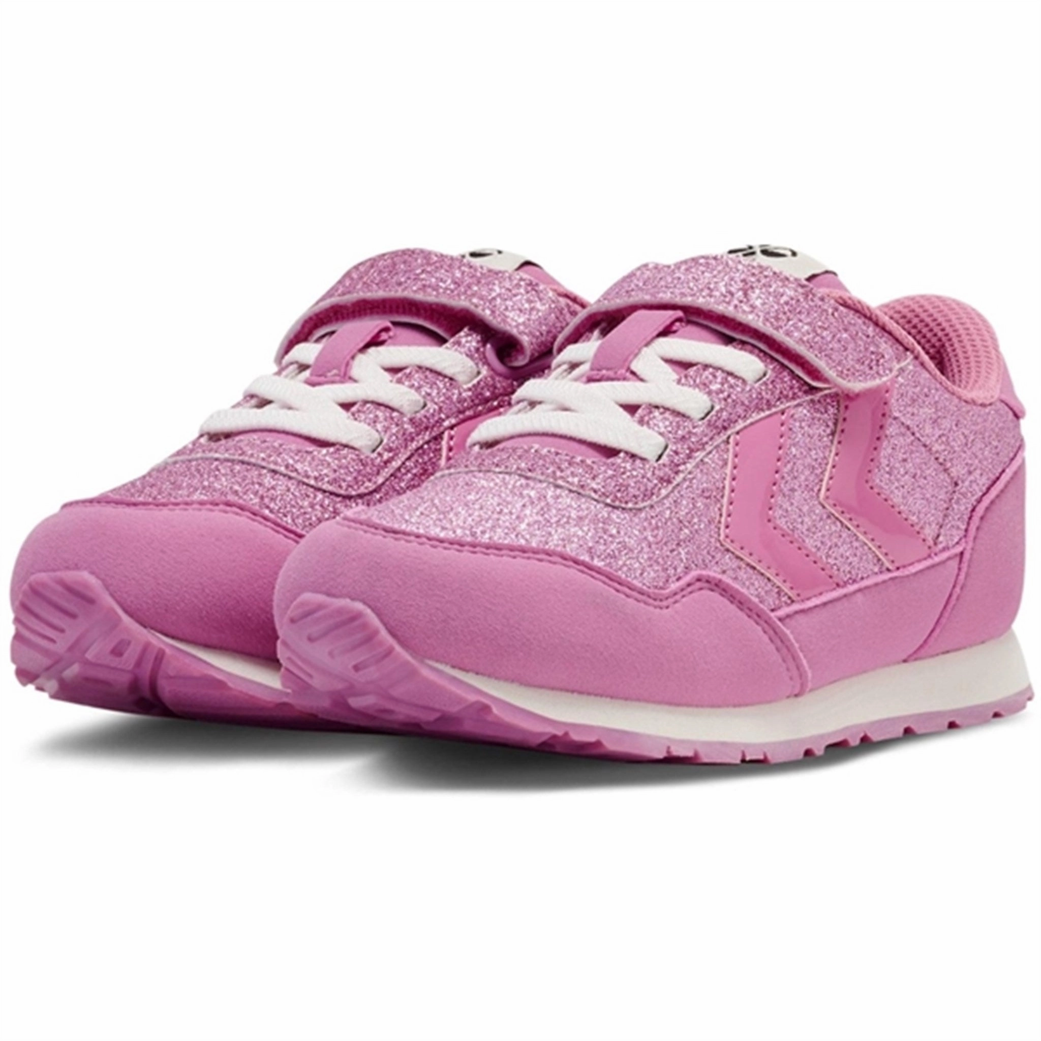 Comfort-Driven Hummel Reflex Glitter Jr Sneakers Pink