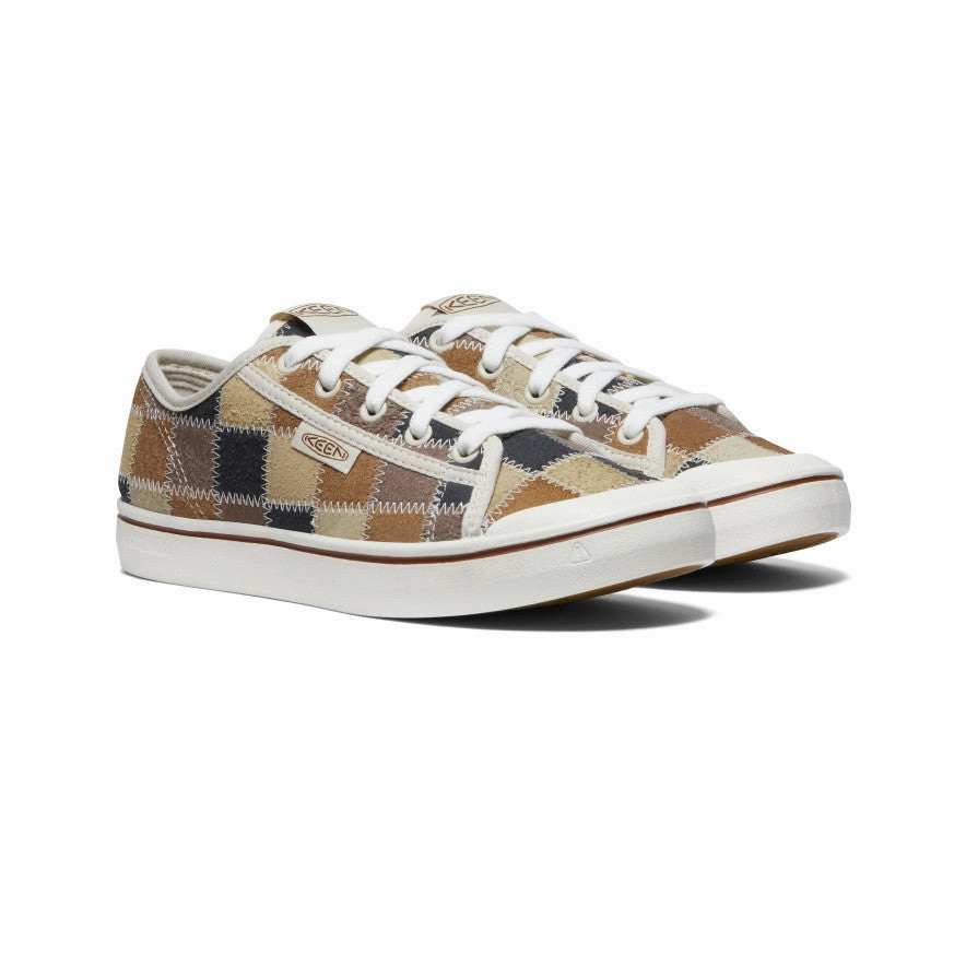 Effortless Edge Women'S Elsa Harvest Leather Sneaker  |  Patchwork