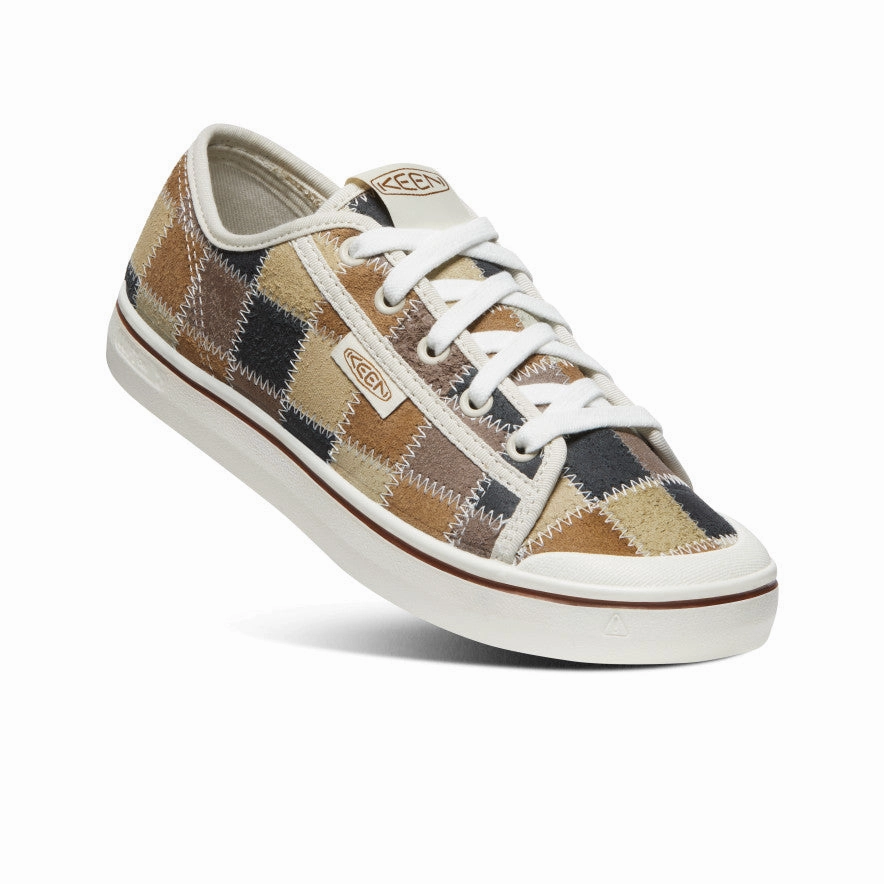 Women'S Elsa Harvest Leather Sneaker  |  Patchwork Forward Pulse Movement Architecture
