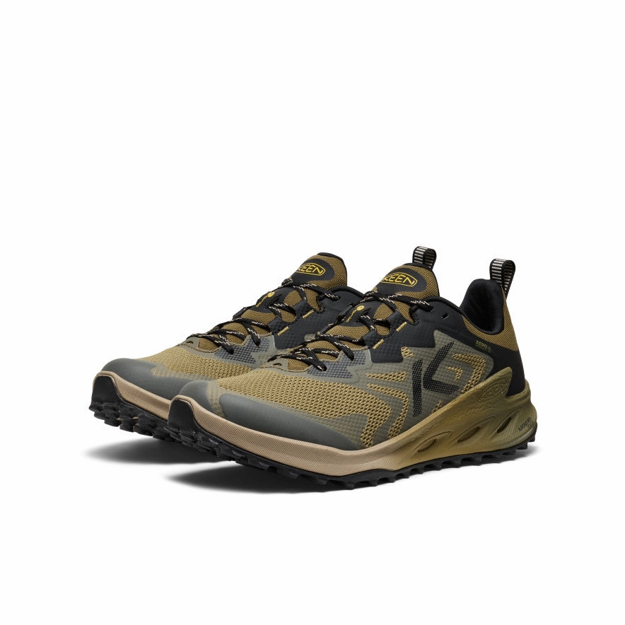 Motion Living Men'S Zionic Nxt Waterproof Hiking Shoe  |  Martini Olive/Lemon Curry