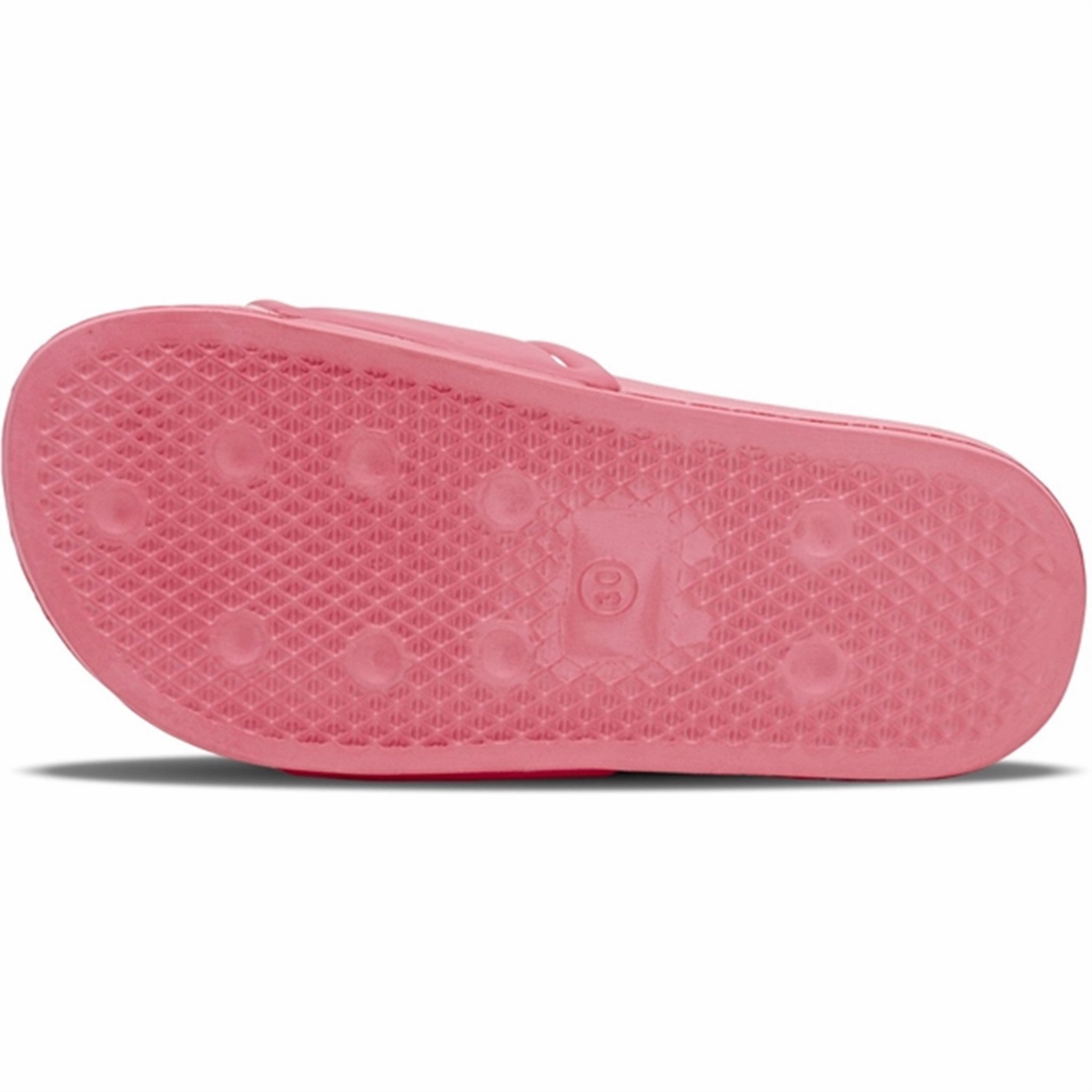 Hummel Pool Slide Jr Sandal Shell Pink Modern Essentials Precision Layers