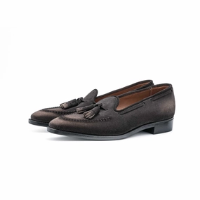 Designed For Pace Form-Light Fit Joaquin Tassel Loafer Mto - Smoked Hickory