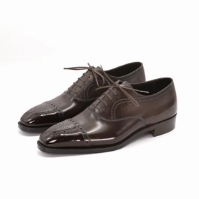 Urban Evolution Madoz Medallion Oxford Mto - Coffee Brown