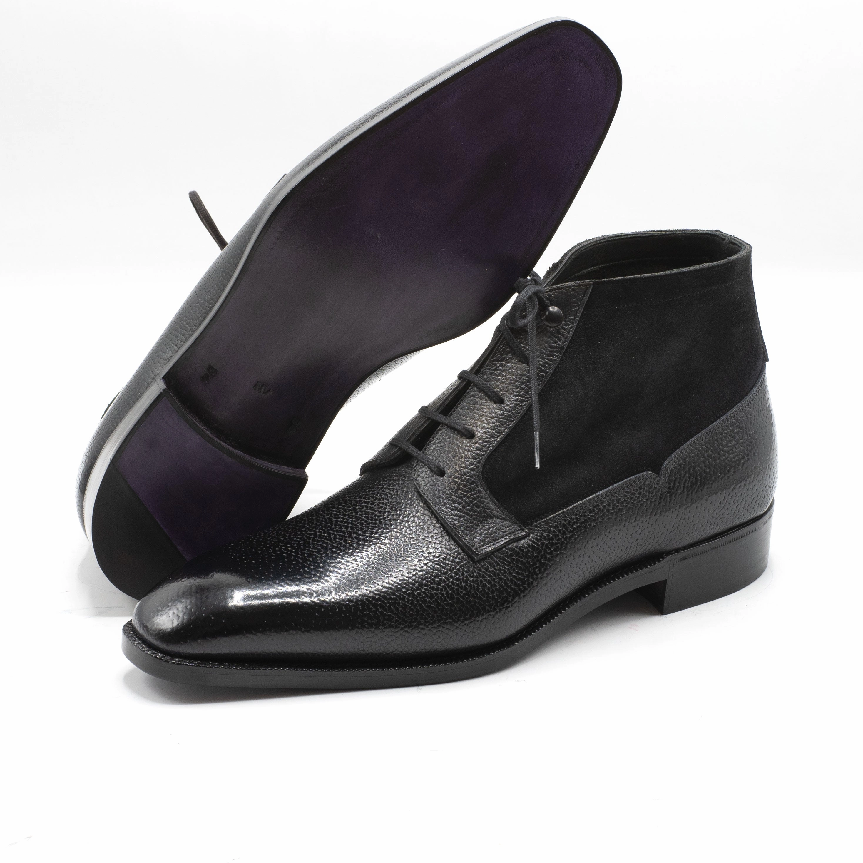 Modern Tone Motion-Wear Daily Marsella Boot Mto - Onyx & Charcoal