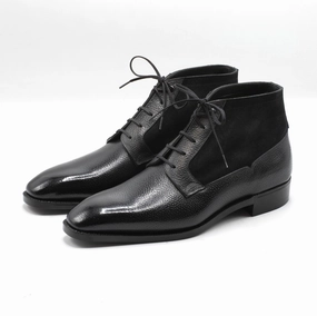 Marsella Boot Mto - Onyx & Charcoal Simplify Your Day Wear Reimagined