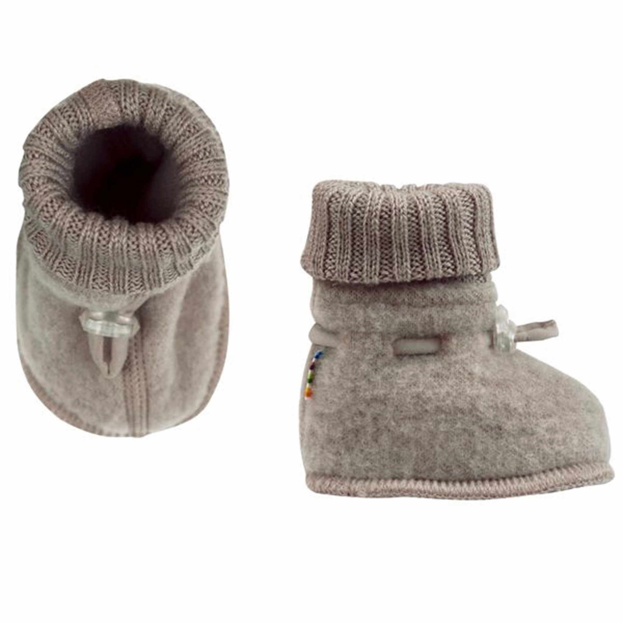Smooth Silhouettes Purpose Fit Joha Sesame Melange Wool Boots