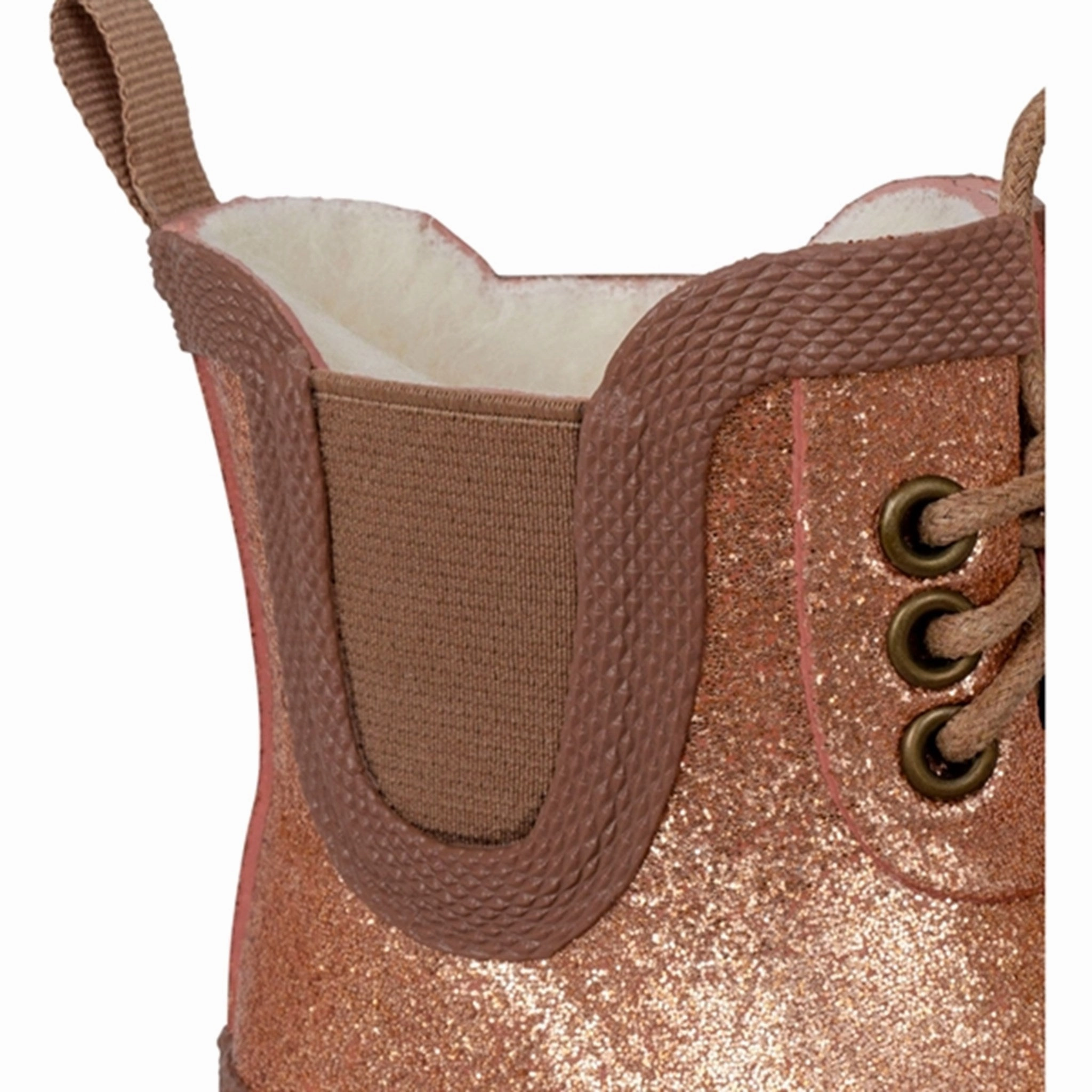 Streamlined Edge Konges Sl?Jd Canyon Rose Thermo Boots With Glitter