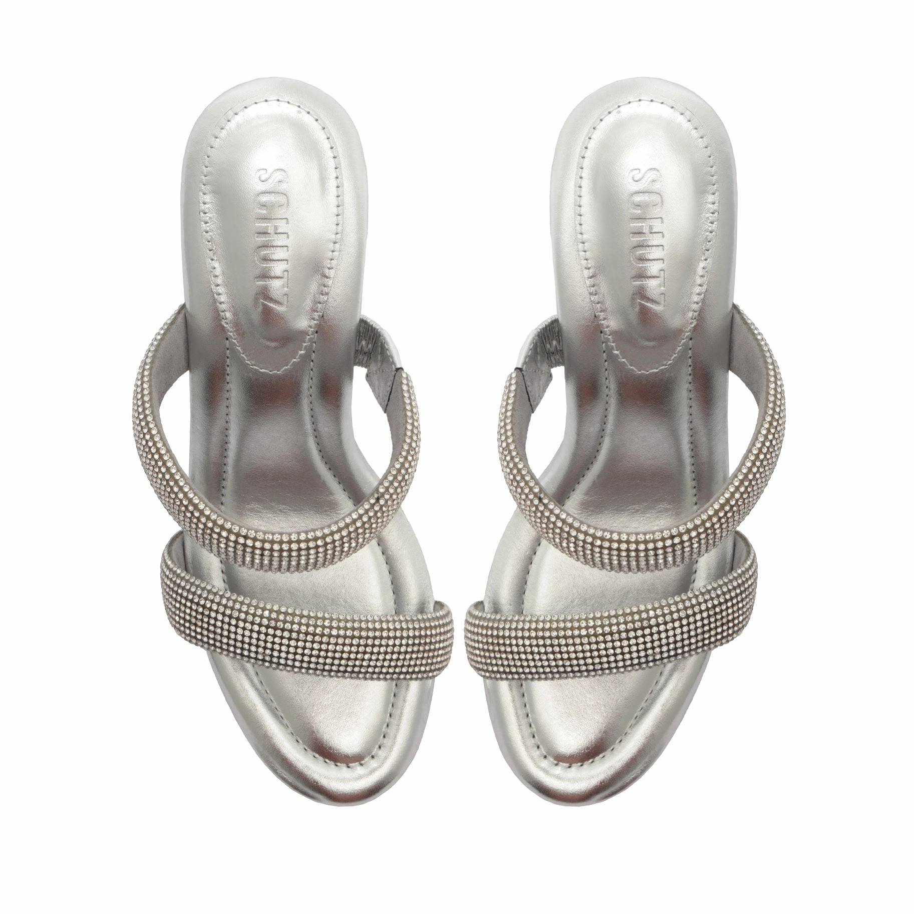 Calm In Motion Tully Glam Metallic Nappa Sandal