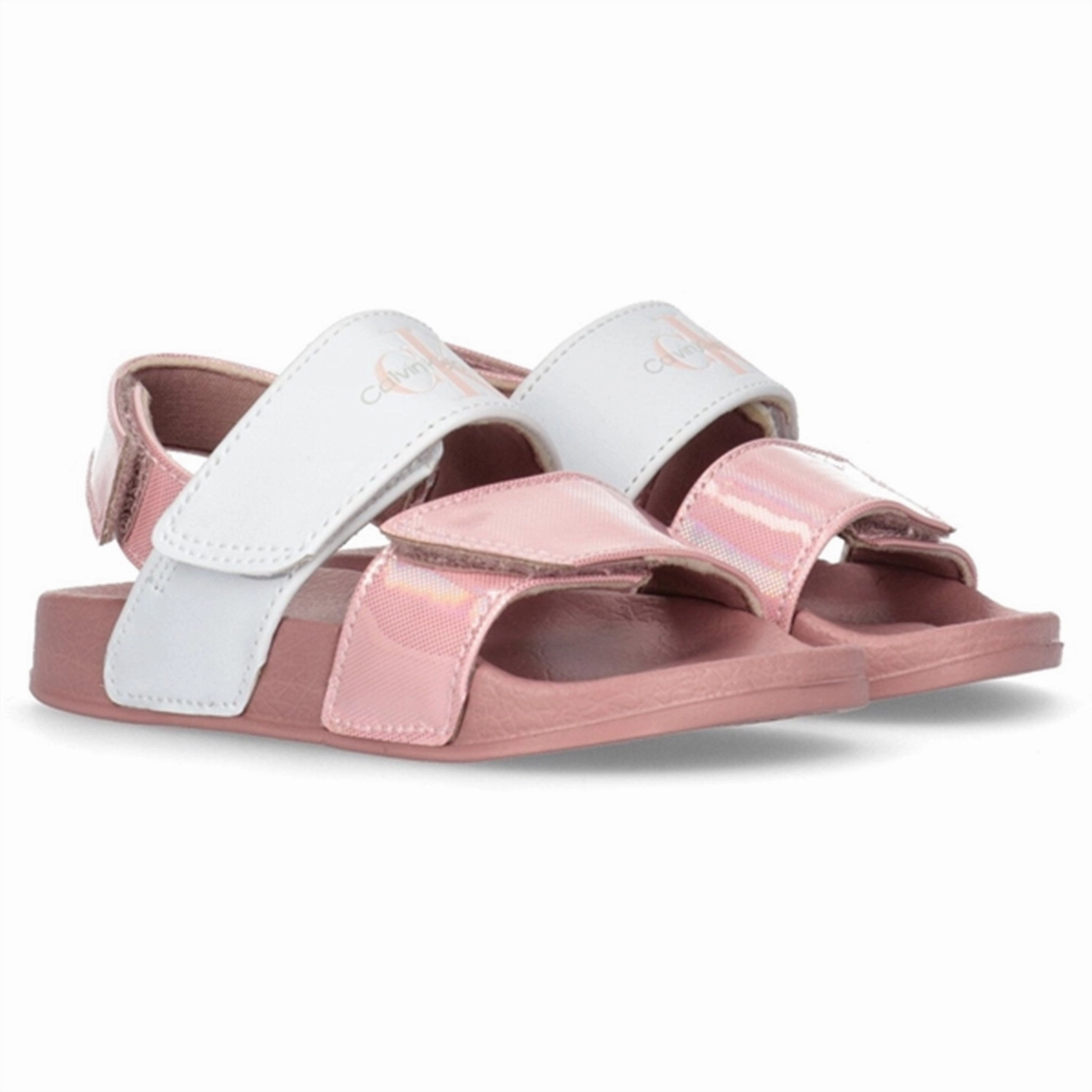 Light-Living Calvin Klein Velcro Sandal Pink/White