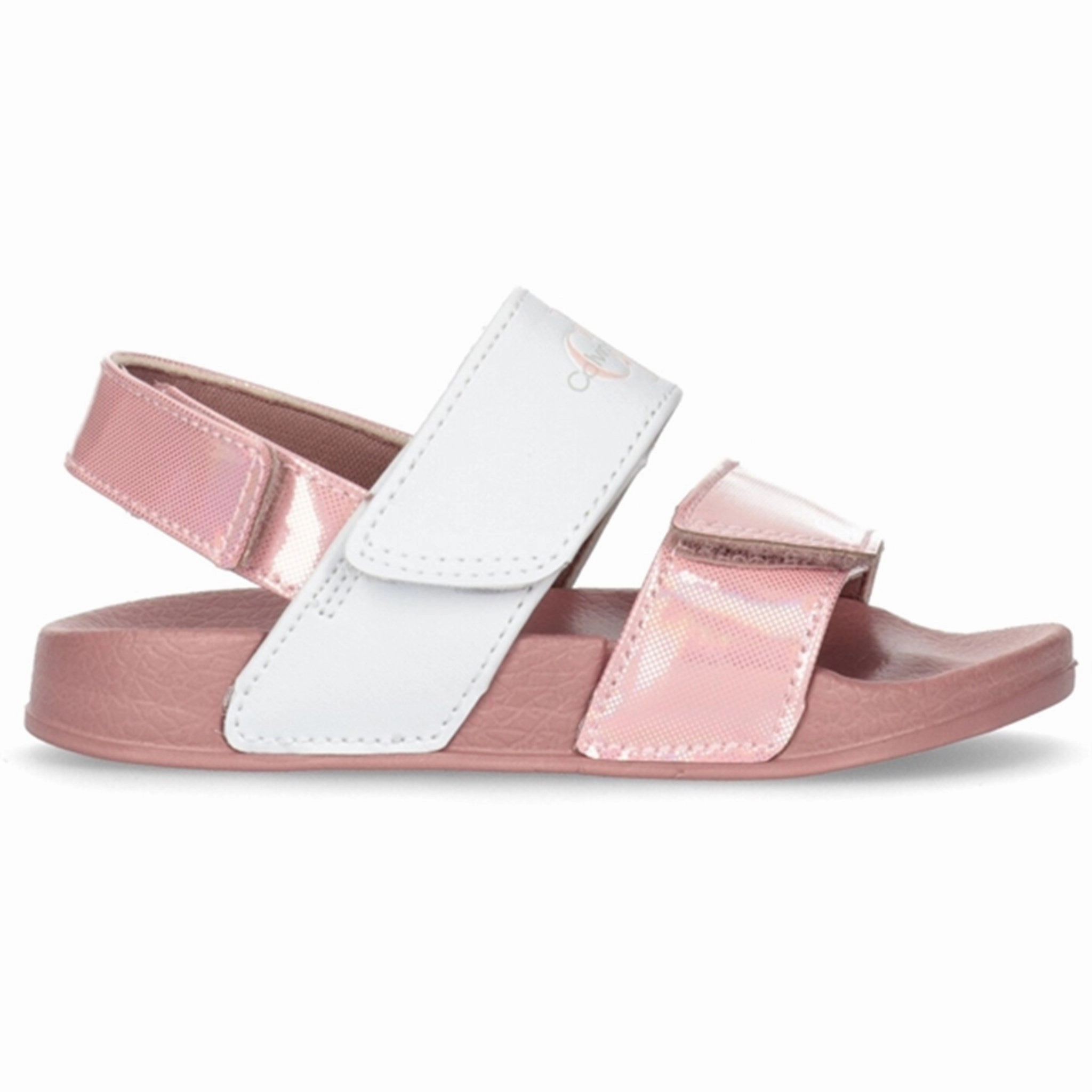 Calvin Klein Velcro Sandal Pink/White Crafted Quality Flow With Confidence