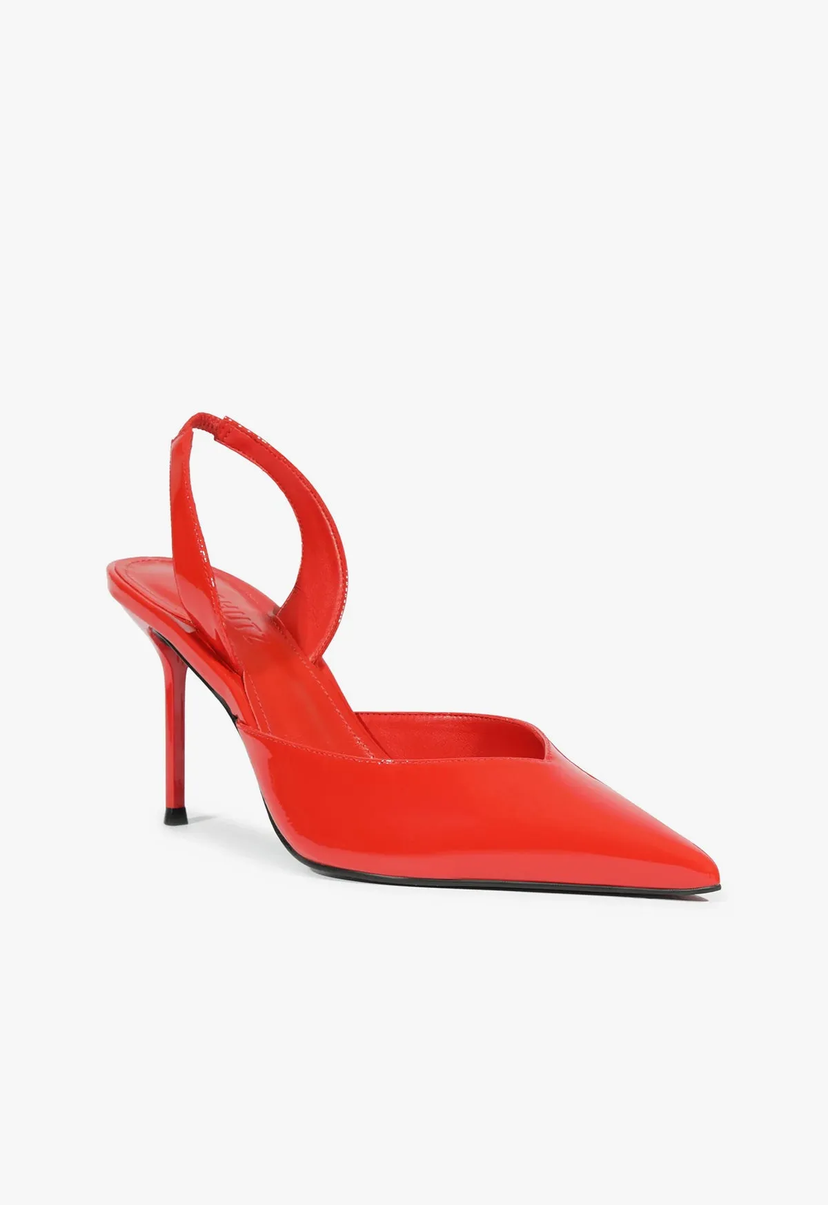 Lexi Sling Patent Leather Pump Timeless Cool