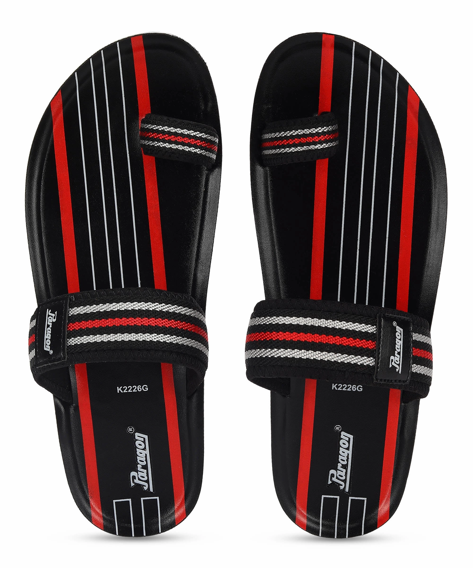 Paragon Puk2226G Men Stylish Lightweight Flipflops | Comfortable Soles| Casual & Trendy Slippers | Indoor & Outdoor Style In Balance