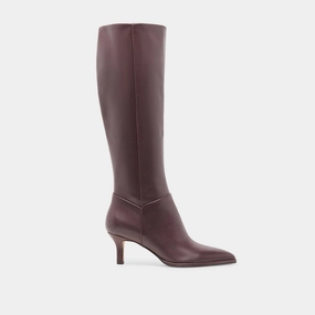 Aldy Boots Mulberry Leather Urban Calm Quiet Fit