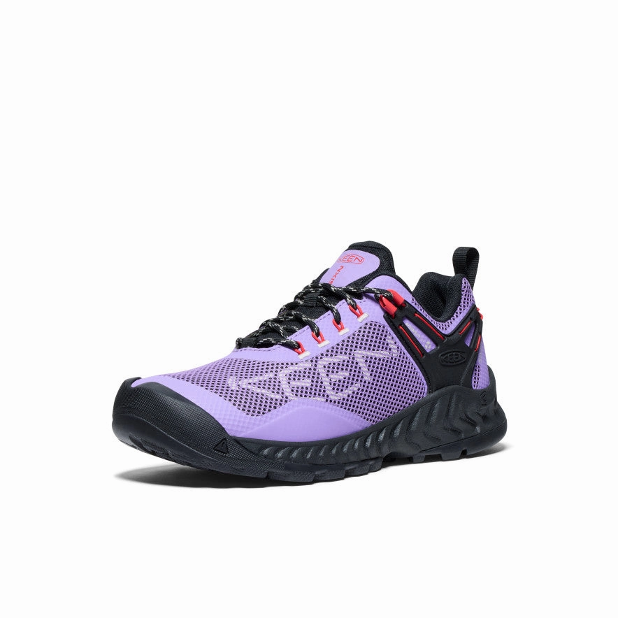 Women'S Nxis Evo Waterproof Shoe  |  Paisley Purple/Poppy Red City-Layered
