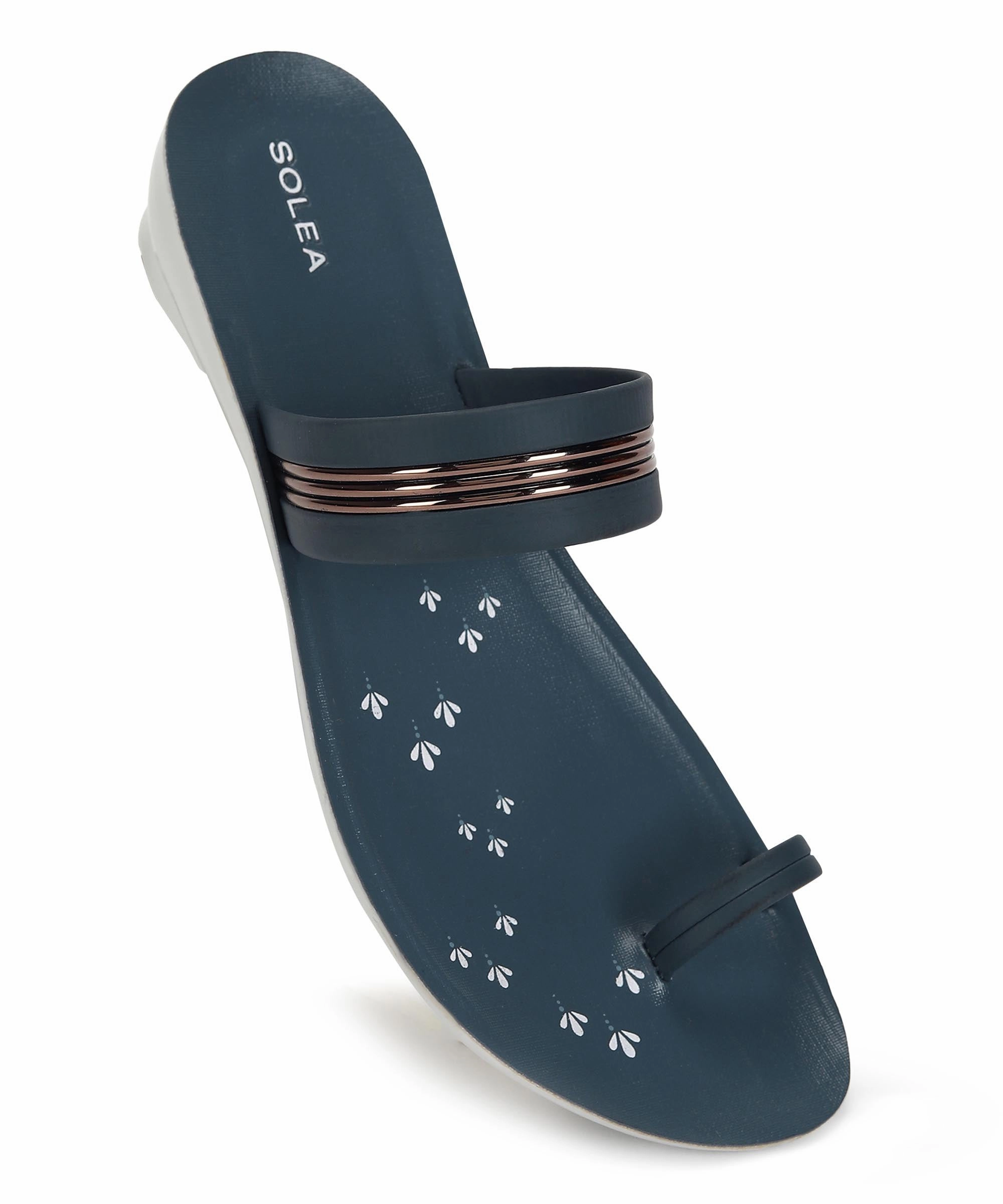 Purely You Ready To Flex Paragon Puk7011L Women Everyday Sandals | Latest Style | Comfortable Cushioned Sole For Daily Outdoor Use