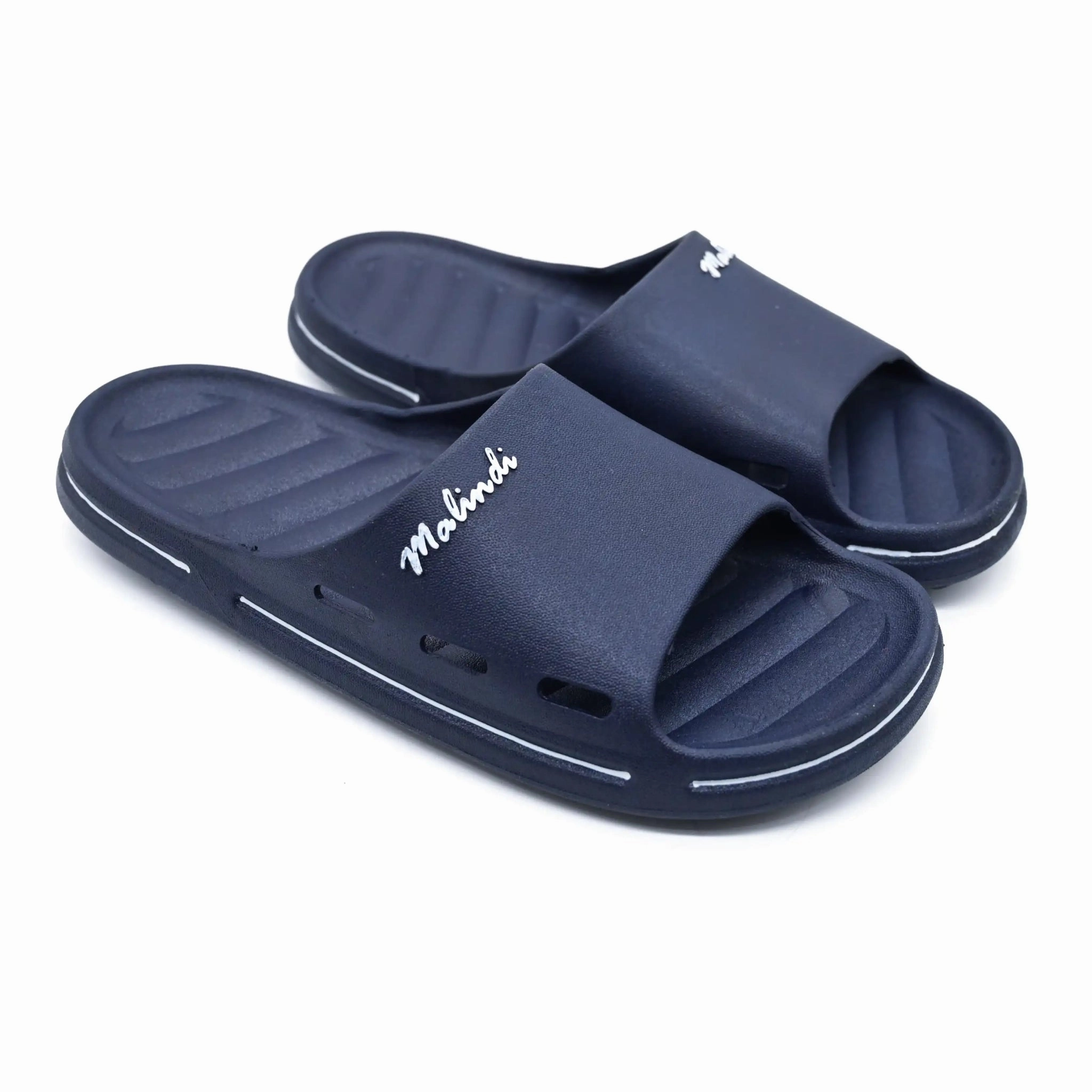 Quiet Boldness Refined To Go Nkatha Sandals - Navy