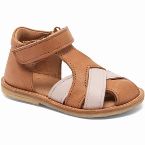 Layered Utility Engineered For Flow Bisgaard Cognac Alva Sandal