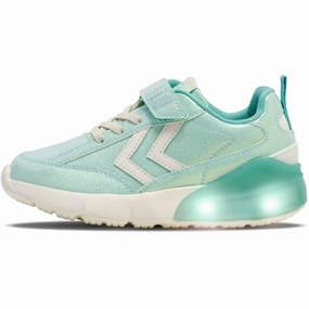 Engineered Comfort Adaptive Gear Hummel Daylight Glitter Jr Sneakers Turquoise