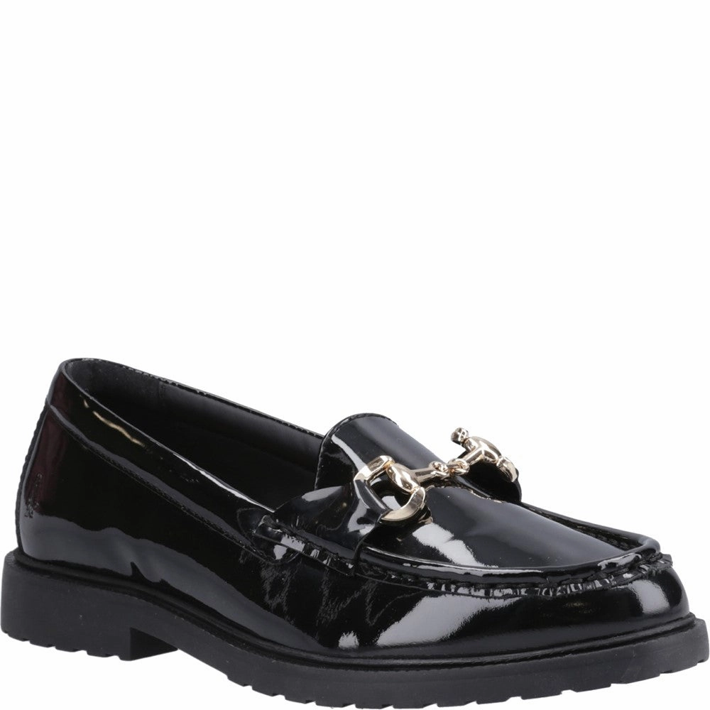 Effortless Minimal Ready-To-Flow Hush Puppies Verity Patent Snaffle Loafer