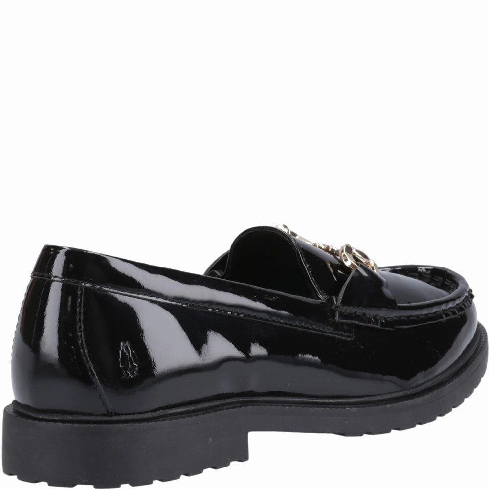 Hush Puppies Verity Patent Snaffle Loafer Urban Clarity Wear Modern Movement Gear