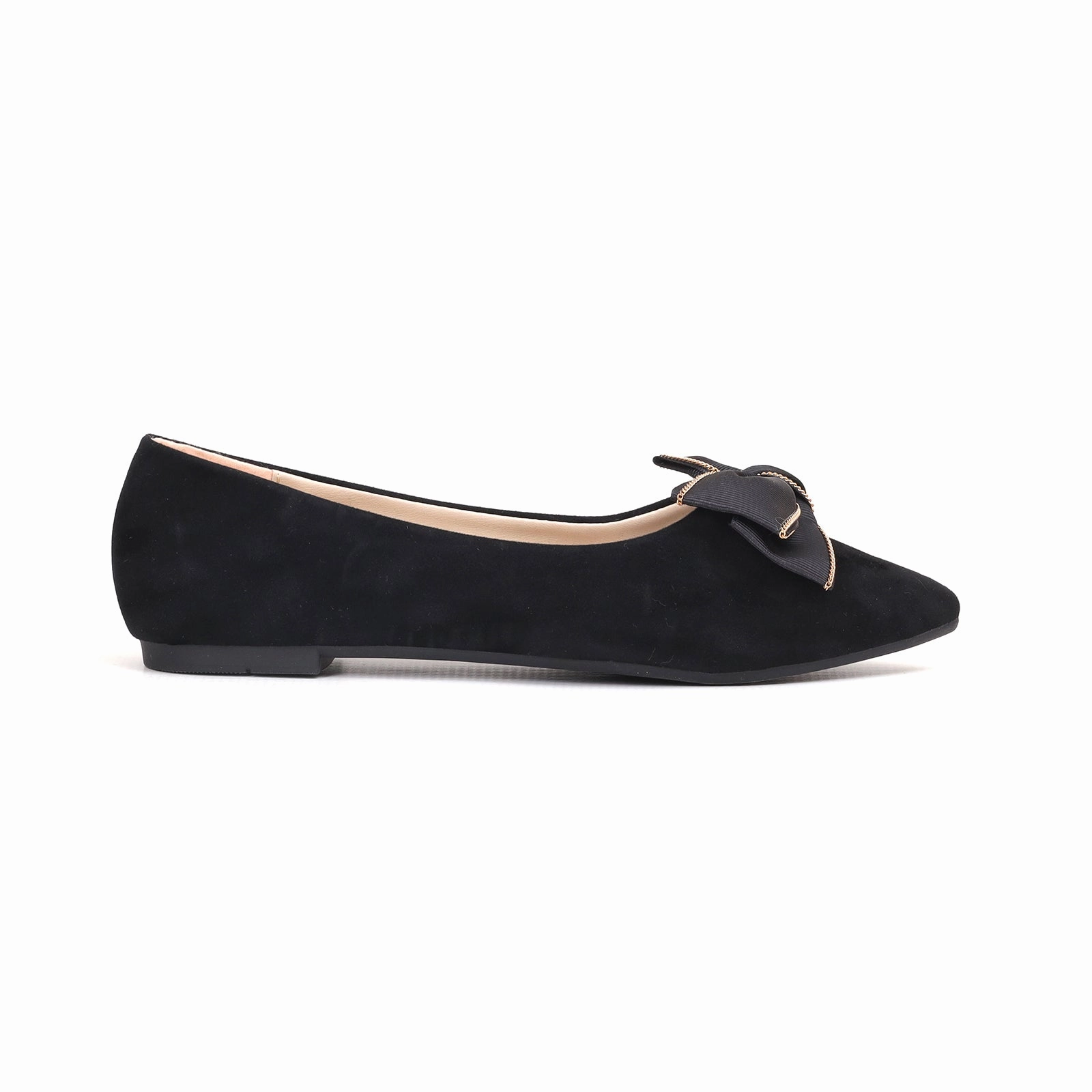 Easy Layering Refined And Raw Women'S Suede Bow-Tie Pumps