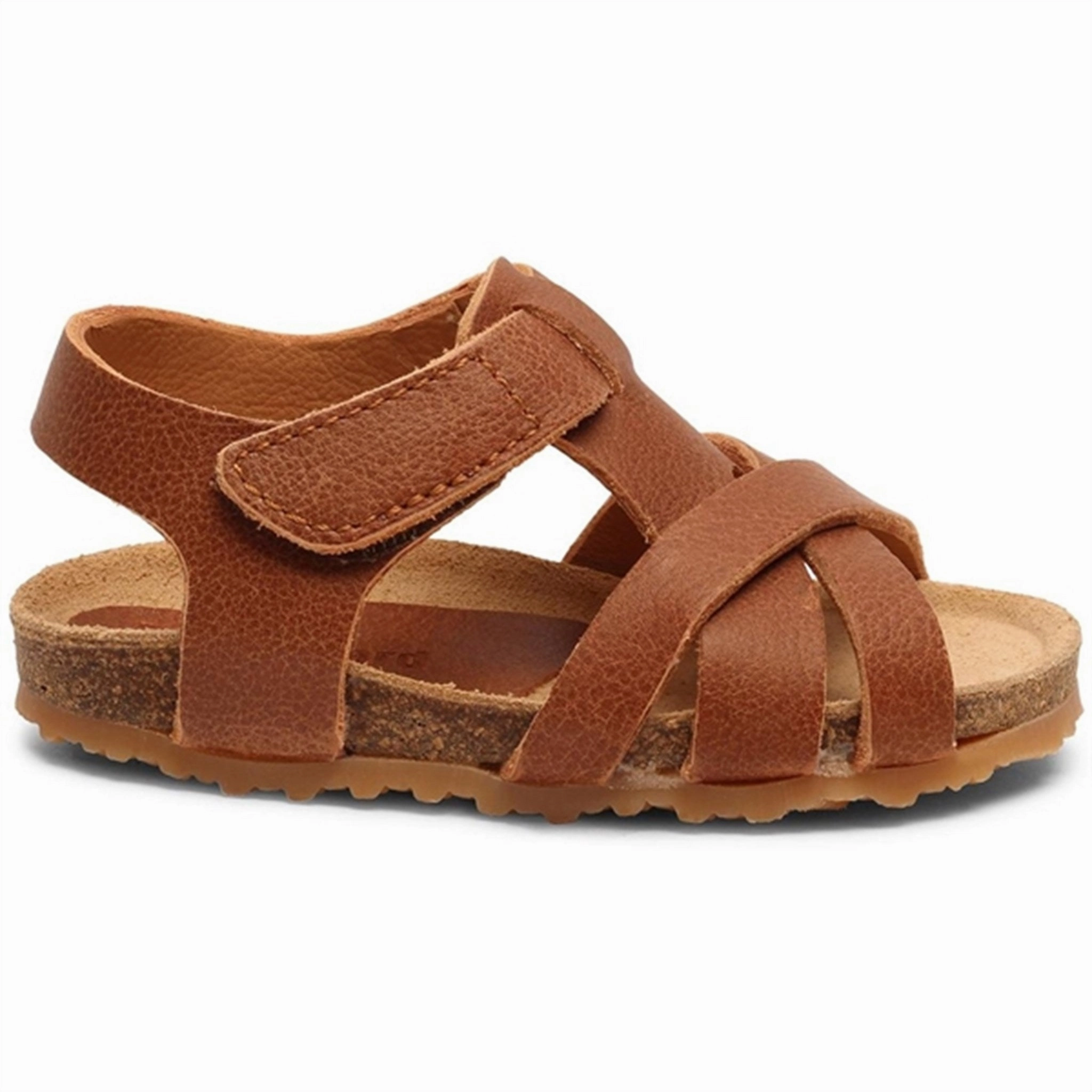 Bisgaard Aiden Sandal Cognac Open Utility