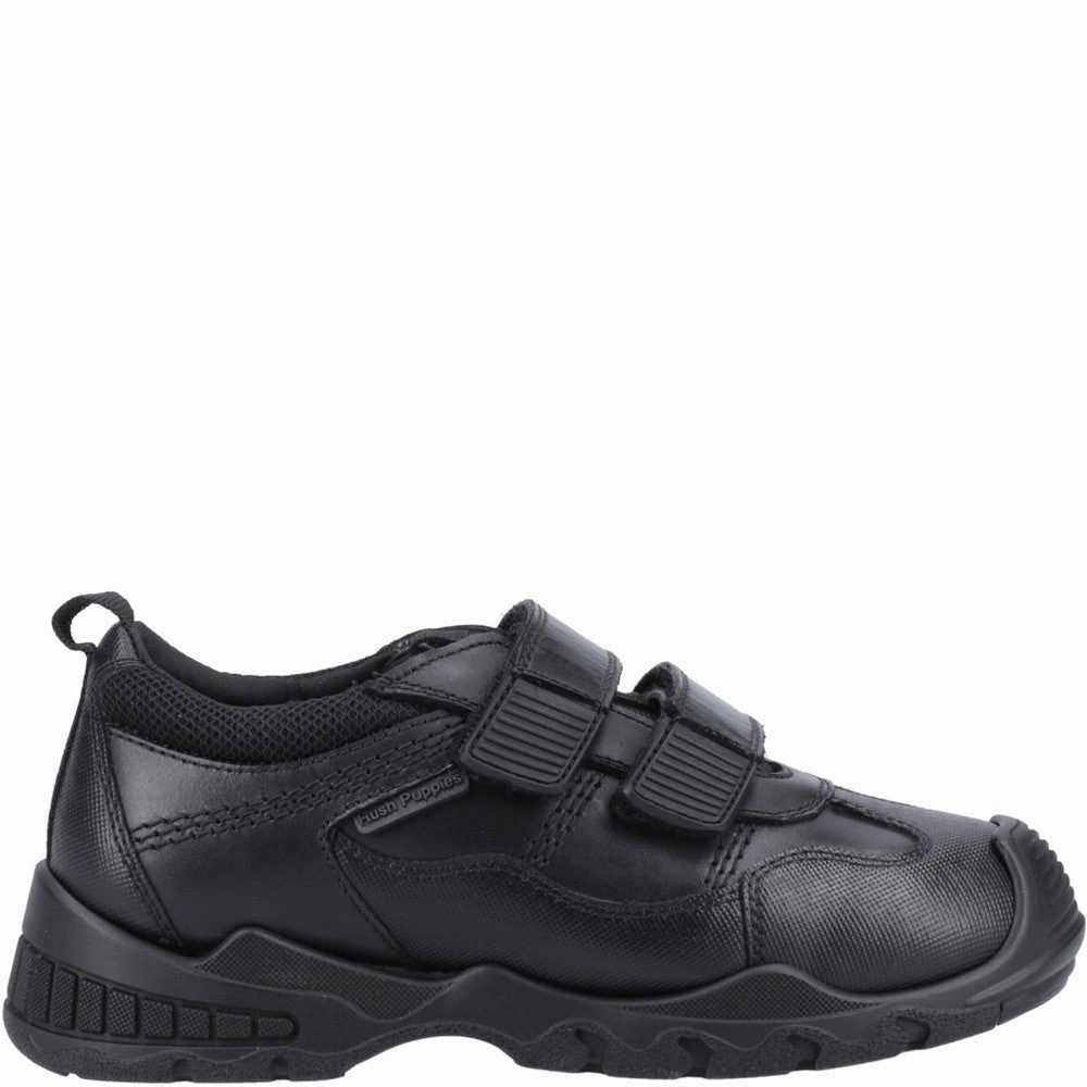 Hush Puppies Troy Junior School Shoes Light Motion Gear