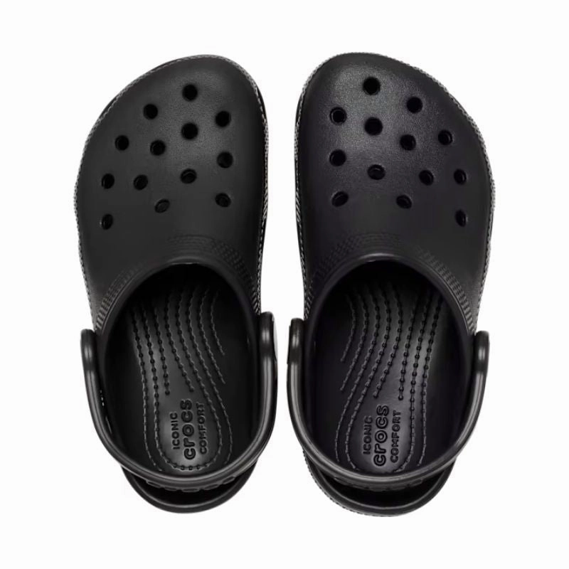 Crafted For Calm Less Is More Unisex Classic Clog Black