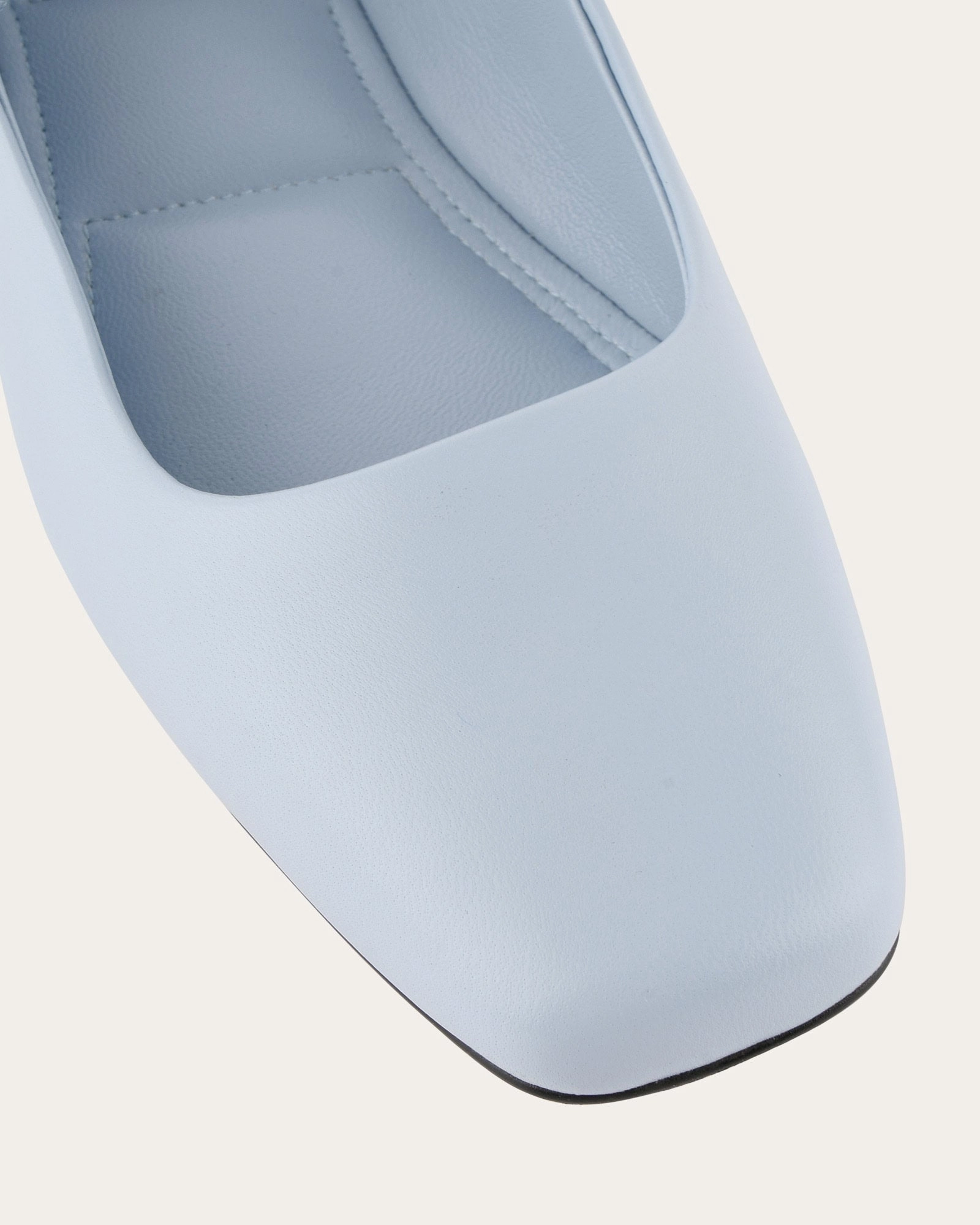 Lightweight Presence Avery Casual Flats Mist Blue Leather
