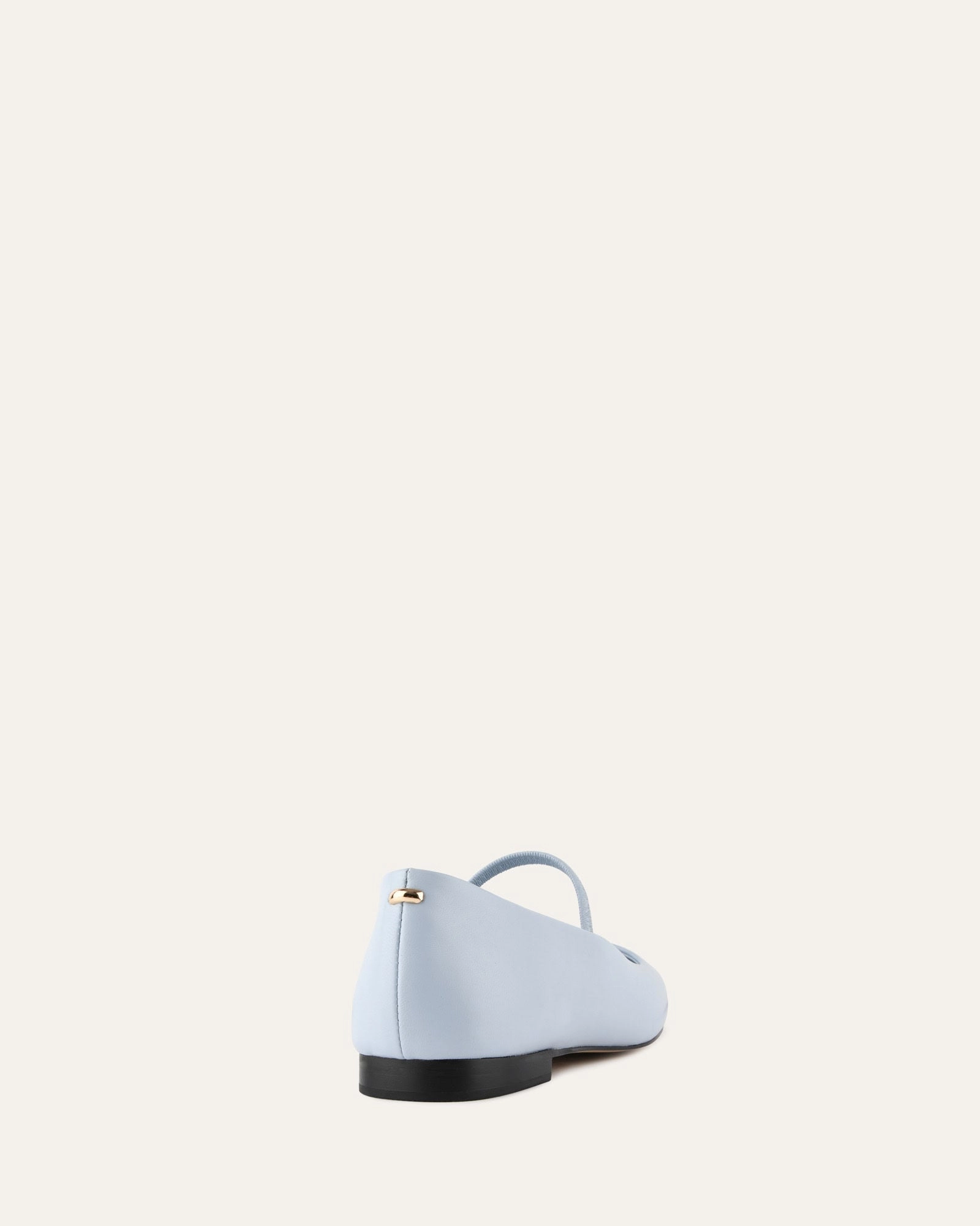 Avery Casual Flats Mist Blue Leather Tailored Utility Cool Experience